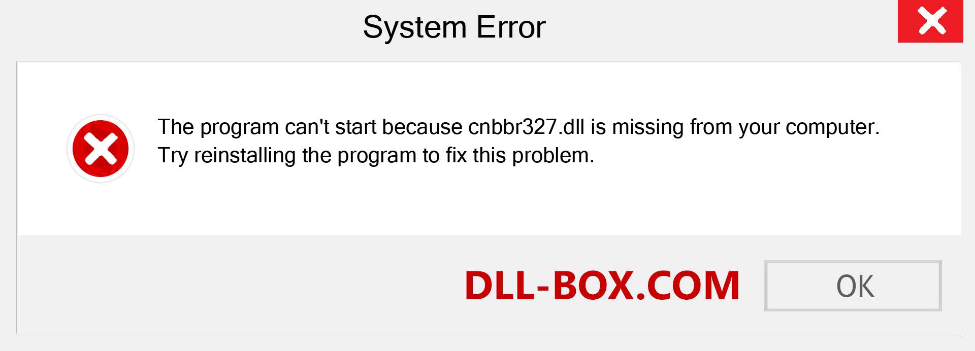  cnbbr327.dll file is missing?. Download for Windows 7, 8, 10 - Fix  cnbbr327 dll Missing Error on Windows, photos, images
